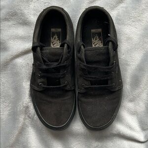 Vans Men's Black Canvas Sneakers